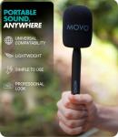 Movo WMX-HM Wireless Microphone Adapter for DJs