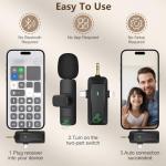 Wireless Lavalier Microphone for iPhone and Android
