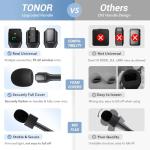 TONOR 2 Pack Mic Handles for DJ RODE Microphone