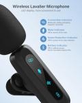 Wireless Lavalier Microphone Set for iPhone & Android