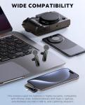 Dual Wireless Mini Lavalier Microphones for Mobile