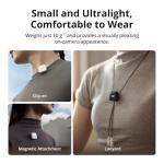 DJI Mini Wireless Lavalier Microphone with Charging Case