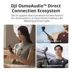 DJI Mini Wireless Lavalier Microphone with Charging Case