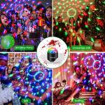 7 Color RGB Disco Ball with Remote Control