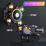 120W 4-in-1 DMX Moving Head Stage Light