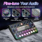 All-in-One DJ Mixer and Podcast Equipment Bundle
