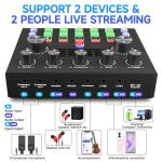 KoolMika Podcast Equipment Bundle with DJ Mixer