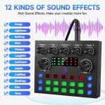 KoolMika Podcast Equipment Bundle with DJ Mixer