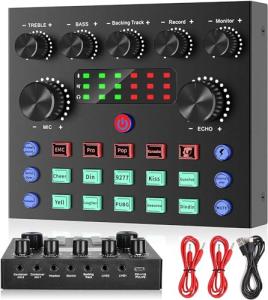 Bluetooth DJ Mixer & Audio Interface Bundle