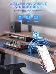 SINWE Podcast Gear Bundle for 2 - All-in-One Mixer