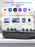 SINWE Podcast Gear Bundle for 2 - All-in-One Mixer