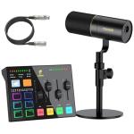 TONOR XLR Microphone and USB Mixer Bundle