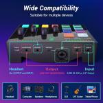 TONOR XLR Microphone and USB Mixer Bundle