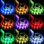 Battery Powered LED Strip Lights with Remote