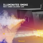 BeamZ Rage 1800LED DMX Fog Machine with Lights
