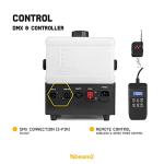 BeamZ Rage 1800LED DMX Fog Machine with Lights