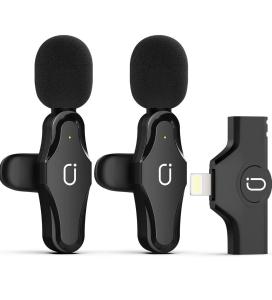 HMKCH Wireless Lavalier Microphone for Recording