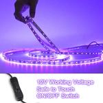 33 ft UV Black Light LED Strip with Transformer