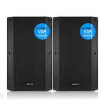 VONYX VSA15 2000W Active PA Speaker Pair
