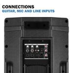 VONYX VSA15 2000W Active PA Speaker Pair