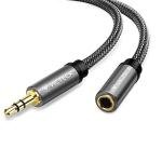 5M Nylon Headphone Extension Cable - 3.5mm Aux
