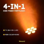 BeamZ MHL-74 LED Moving Head Wash Light