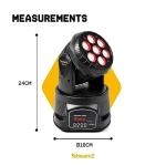BeamZ MHL-74 LED Moving Head Wash Light