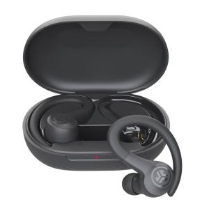 JLab Go Air Sport True Wireless Bluetooth Earbuds with Charging Case - Black NEW