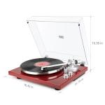 Bluetooth Turntable with Phono Pre-amp & USB Output