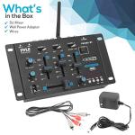 Pyle 3-Channel Wireless DJ Mixer