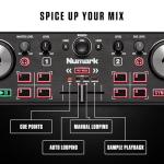 Compact Numark USB DJ Controller with Touchscreen