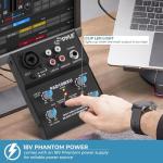 Pyle DJ Sound Controller with USB Soundcard
