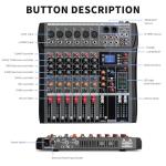 Depusheng DX6 Mixer: Professional, Digital, Monster Sound & More