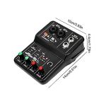 VOANZO Mini USB Audio Mixer for Microphones & Guitars