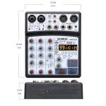 4-Channel DJ Mixer with Echo and Bluetooth