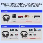 OneOdio Pro50 Hi-Res Over Ear DJ Headphones