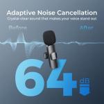 YRF Wireless Lavalier Mic for iPhone and Android