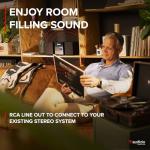 Audizio RP114W Retro Portable Vinyl Record Player