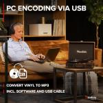 Audizio RP114W Retro Portable Vinyl Record Player