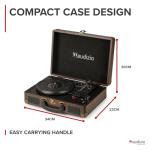 Audizio RP114W Retro Portable Vinyl Record Player