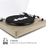 Portable Bluetooth Turntable with USB & RCA Outputs