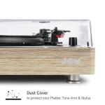 Portable Bluetooth Turntable with USB & RCA Outputs