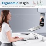 YICOSUN Adjustable Laptop Stand with RGB Lighting