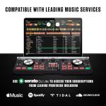 Compact Numark DJ Controller with Touch Jog Wheels