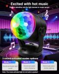 Portable Sound Activated Party Lights - 2 Pack