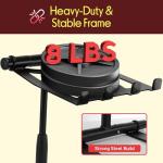 Pyle Adjustable Portable Laptop DJ Stand - PLPTS55