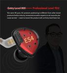 YINYOO KZ ES4 HiFi DJ Earphones (Blue Nomic)