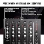 Numark M6 USB - 4-Ch DJ Mixer with Audio Interface