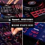 4-Deck DJ Controller with Audio Interface & FX