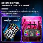 Miralin LED Disco Light Ball with Remote Control